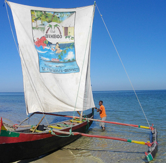 Activités en pirogue à voile