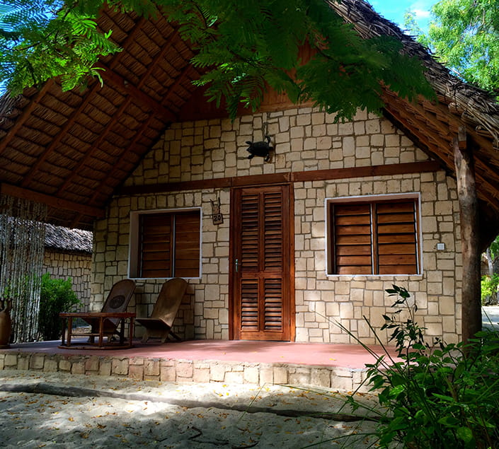 Stone bungalows